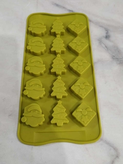 MOLDE SILICONA NAVIDEÑO