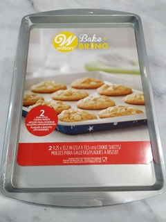 SET DE 2 PLACAS DE HORNO ACERO DE 23,4 CM X 33,5