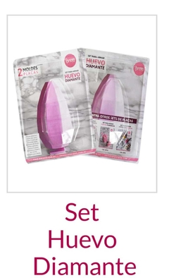 SET HUEVO DIAMANTE