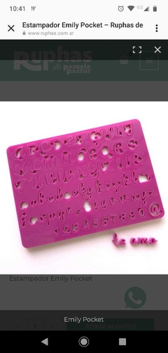LETRAS MARCADORAS EMILY POCKET