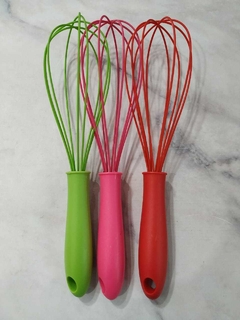 BATIDOR DE ALAMBRE Y SILICONA DE 28 CM