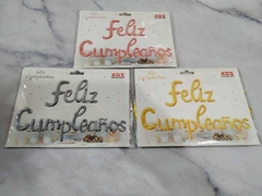 SET GLOBOS FELIZ CUMPLEAÑOS
