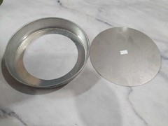TARTERA DESMONTABLE CON BORDE LISO 22CM
