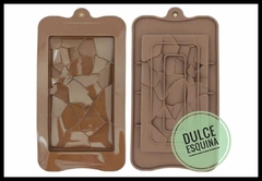 Molde psicodélico chocolate