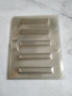 Molde barra tipo kit kat
