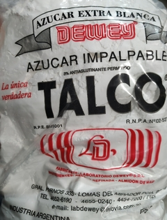 Azúcar talco x 10 Kg