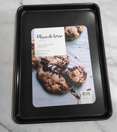 Placa de cocina con borde 39x29,5x2.5 línea Bronce