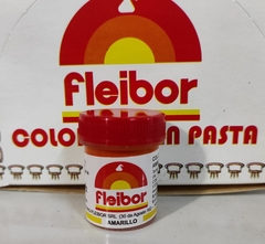 Colorante en pasta fleibor amarillo x 15 g