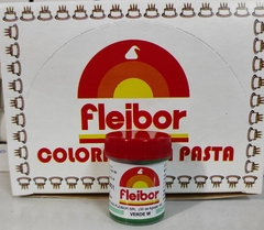 Colorante en pasta fleibor Verde W ( agua))
