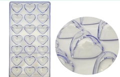Molde policarbonato corazón