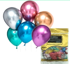 Globos charhom x 50 u surtidos