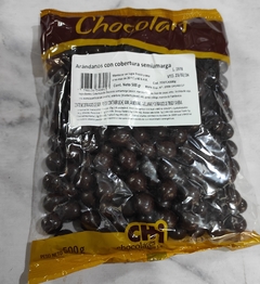 Arándanos bañados en chocolate x 500 g