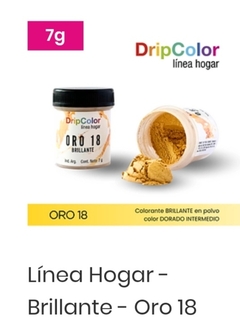 Colorante Brillante oro 18