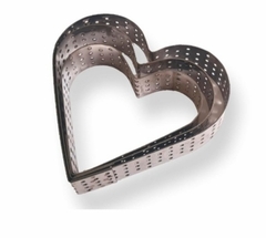 Aro microperforado corazón 22 cm x 4 cm de alto