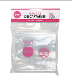 Mangas descartables parpen x 12 u 30 cm