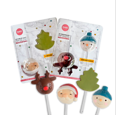 Paletas navideñas Pop paletas