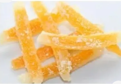 Tiras de naranjas por 100 g