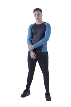 Camiseta Térmica de Hombre Jaspeada - Jahsama