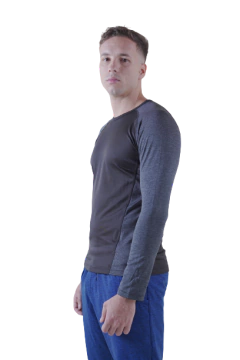 Camiseta Térmica de Hombre Jaspeada - comprar online