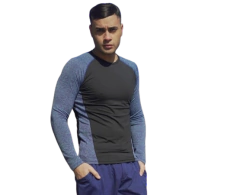 Camiseta Térmica de Hombre Jaspeada - Jahsama