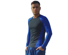 Camiseta Térmica de Hombre Jaspeada - tienda online