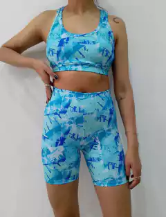 SHORT INTERMEDIO ESTAMPADO - tienda online