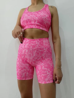 Top estampado en T - Jahsama