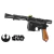 ARMORER WORKS GBB 712 MAUSER BROOM STAR WARS BLASTER HAN SOLO BLOWBACK AIRSOFT PISTOL BLACK