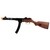 S&T ARMAMENT AEG PPSH-41 BLOWBACK AIRSOFT RIFLE BLACK / WOOD - loja online
