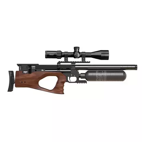 AIRMAKS ARMS 5.5MM KRAIT LITE L 580CC & 520MM PCP RIFLE WOOD