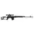 KINGARMS SPRING SNIPER SVD RIFLE ULTRA GRADE AIRSOFT RIFLE BLACK COMBO - comprar online