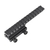 MP RISER 1" HEIGHT RAIL MOUNT 14 SLOT BLACK