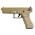  PISTOLA AIRSOFT CYMA AEP GLK 18C BLACK CM030- TAN