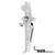 MAXX MODEL CNC ALUMINUM ADVANCED SPEED TRIGGER STYLE E SILVER MX-TRG002SES