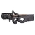FN HERSTAL KRYTAC EMG CYBERGUN AEG P90 TRAINING PDW AIRSOFT RIFLE BLACK COMBO na internet