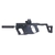 KRISS VECTOR AEG SMG RIFLE BY KRYTAC WITH OSPREY BLACK COMBO