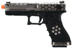 ARMORER WORKS GBB GLK HEX AW-VX0200 BLACK SILVER