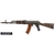 APS AEG ASK201 AK47 BATTLE WORN VERSION FULL METAL BLOWBACK AIRSOFT RIFLE WOOD