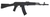 CYMA AEG AK74 WITH SIDE FOLDING POLYMER STOCK AIRSOFT RIFLE BLACK - comprar online