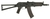 CYMA AEG AK74U STANDARD STAMPED FOLDING STOCK AND POLYMER FURNITURE AIRSOFT RIFLE BLACK - comprar online