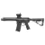 FIREARMS EMG APS AEG AR-15 PDW ESILVEREDGE 3G STYLE RS3 AIRSOFT RIFLE BLACK