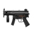 TOKYO MARUI AEG MP5K A4 STANDARD SMG AIRSOFT RIFLE BLACK