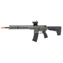 KRYTAC AEG TRIDENT MKIII SPR-M AIRSOFT RIFLE FOLIAGE GREEN