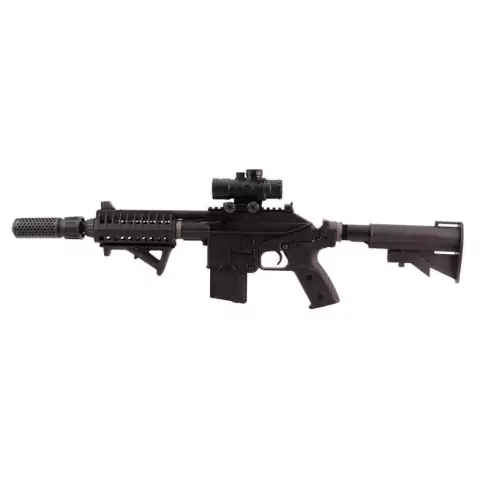 WE GBBR PLR-16 SOCOMGEAR BLOWBACK AIRSOFT RIFLE BLACK
