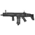 FN HERSTAL CYMA CYBERGUN AEG SCAR-L AIRSOFT RIFLE BLACK COMBO