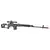 KINGARMS SPRING SNIPER SVD RIFLE ULTRA GRADE AIRSOFT RIFLE BLACK COMBO - Loja DK Airsoft: Tudo para Airsoft em um Só Lugar