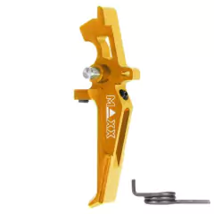 MAXX MODEL CNC ALUMINUM ADVANCED SPEED TRIGGER STYLE E GOLD MX-TRG002SEG