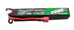 Bateria LiPo 7.4V 2000mAh 25C Gens Ace Plug Deans