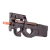 FN HERSTAL KRYTAC EMG CYBERGUN AEG P90 TRAINING PDW AIRSOFT RIFLE BLACK - Loja DK Airsoft: Tudo para Airsoft em um Só Lugar