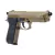 CYBERGUN SPRING PT92 SLIDE METAL AIRSOFT PISTOL TAN - Loja DK Airsoft: Tudo para Airsoft em um Só Lugar